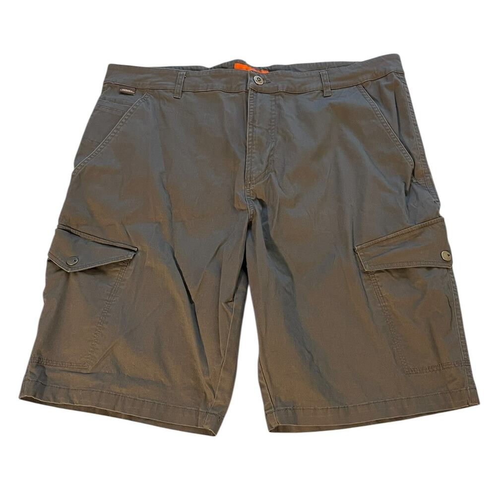 Merrell Men's Gray Cargo Hiking Outdoor Casual Regular Fit Shorts Size 38